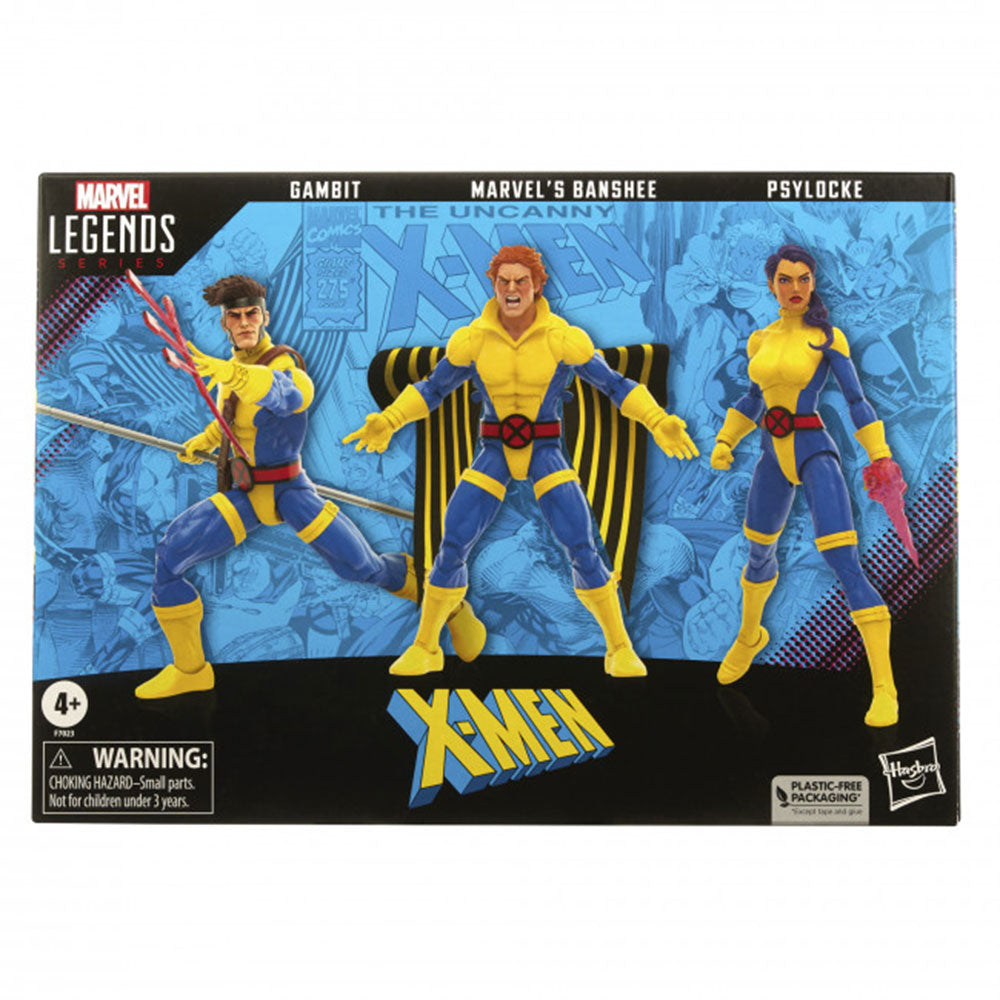 Les figurines d'action X-Men de Marvel ont réglé 3pcs