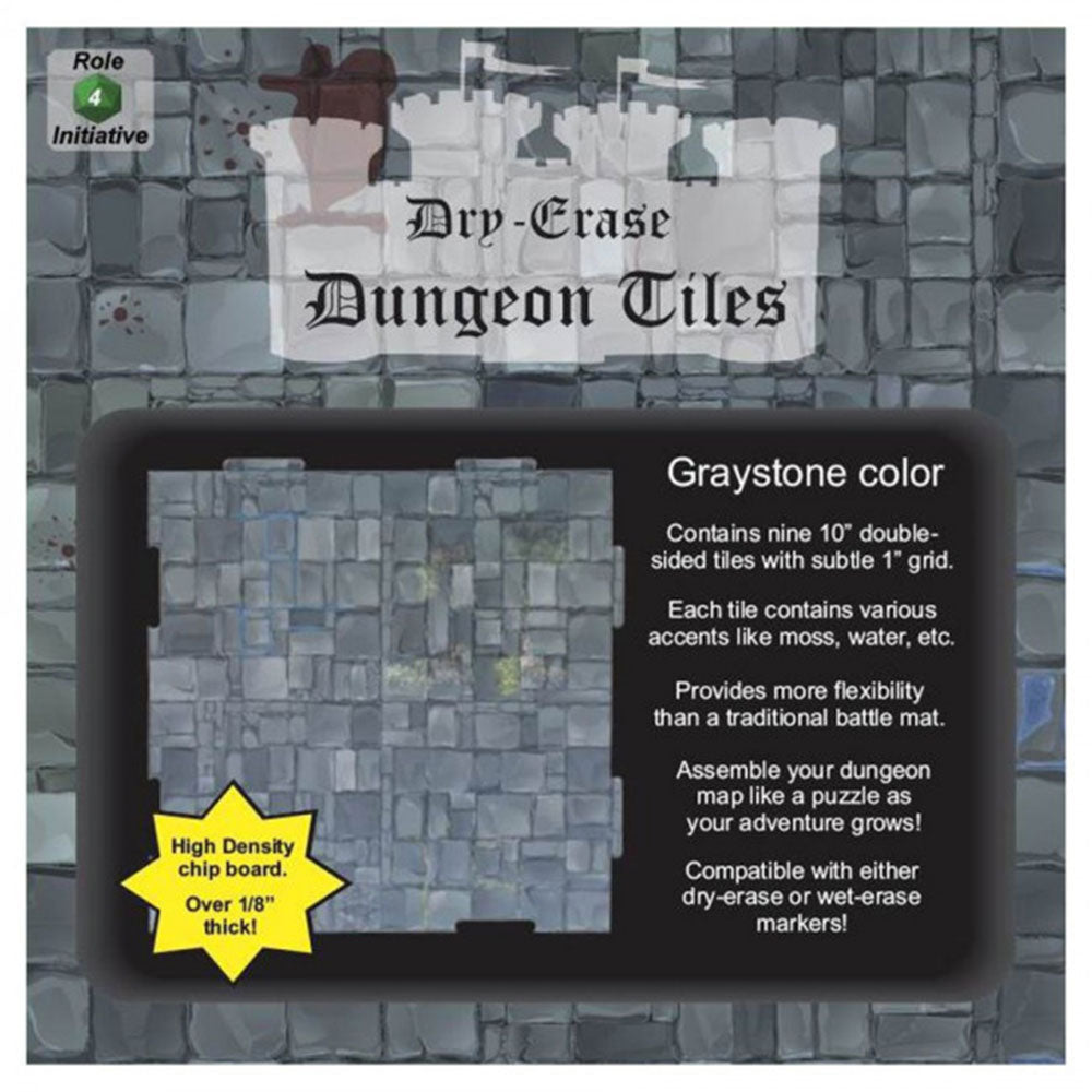 Dungeon fliser gråsten