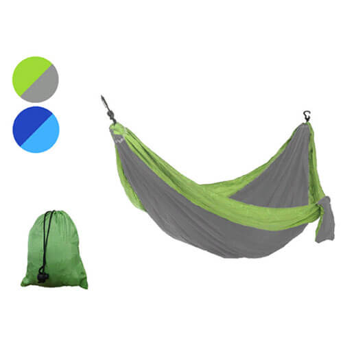 Polyester Travel Hammock with Carry Bag (Assortment of 2)