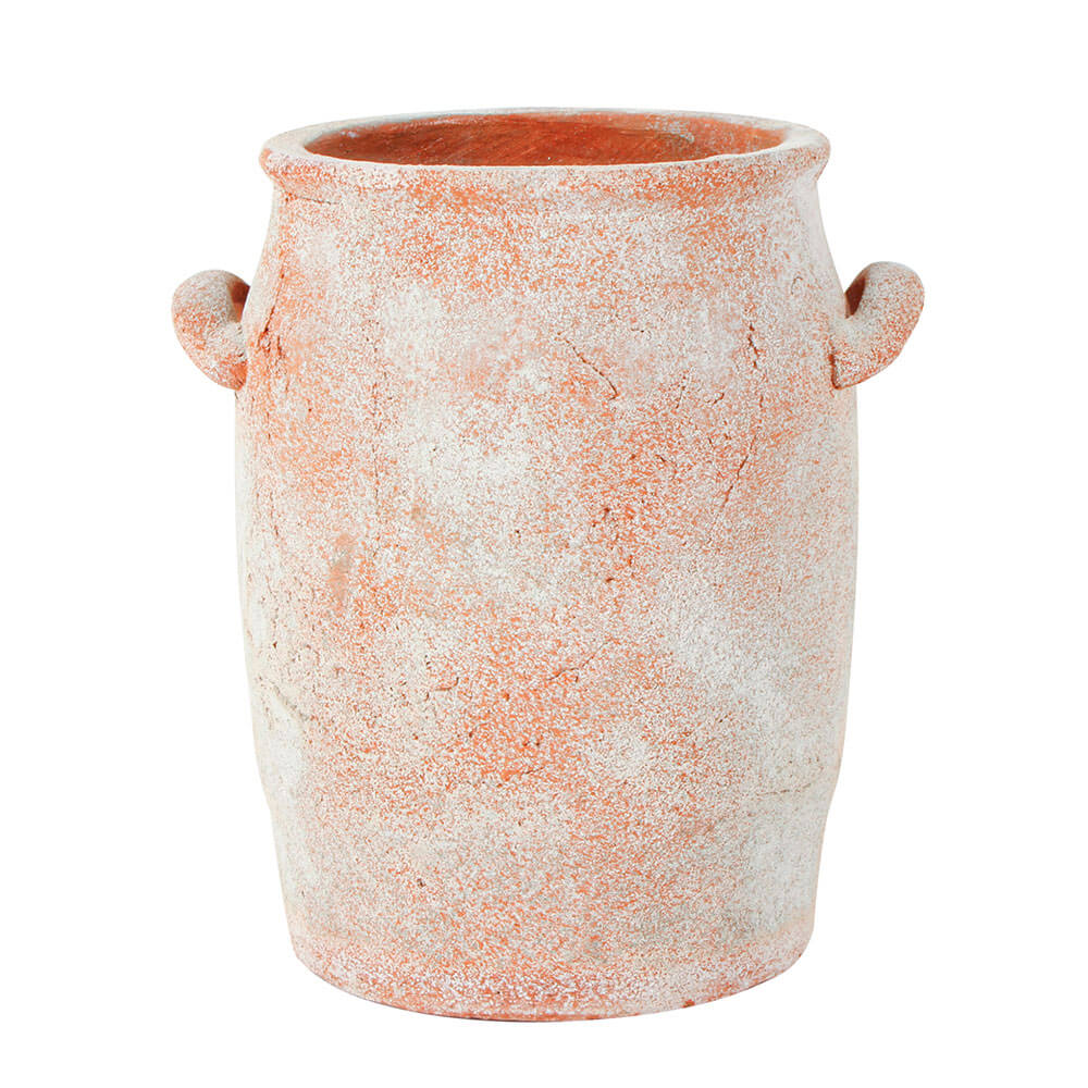 NOOR Terracotta Dish Poud Vase