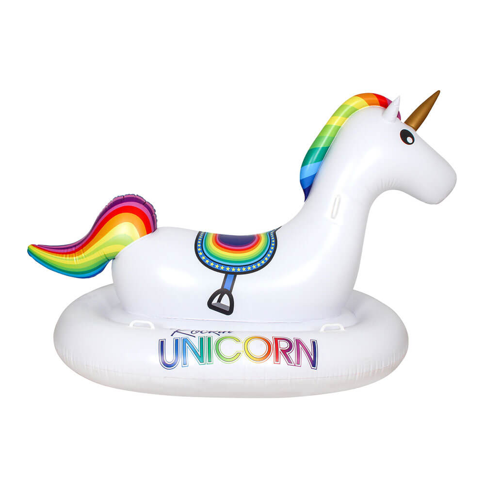 Rocking Unicorn with 6 Plastic Handles (215x126x141cm)