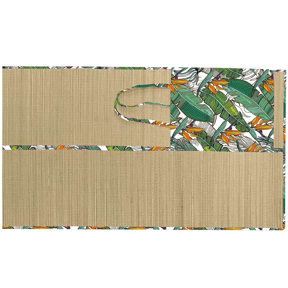 Tapis de plage de paille (180x70 cm)