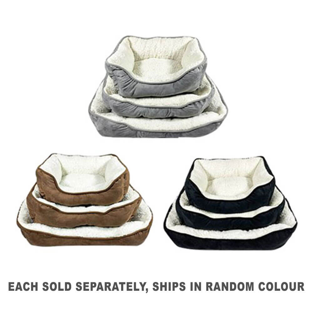 Ollie Luxe Sherpa Dog Bed（3のセット）