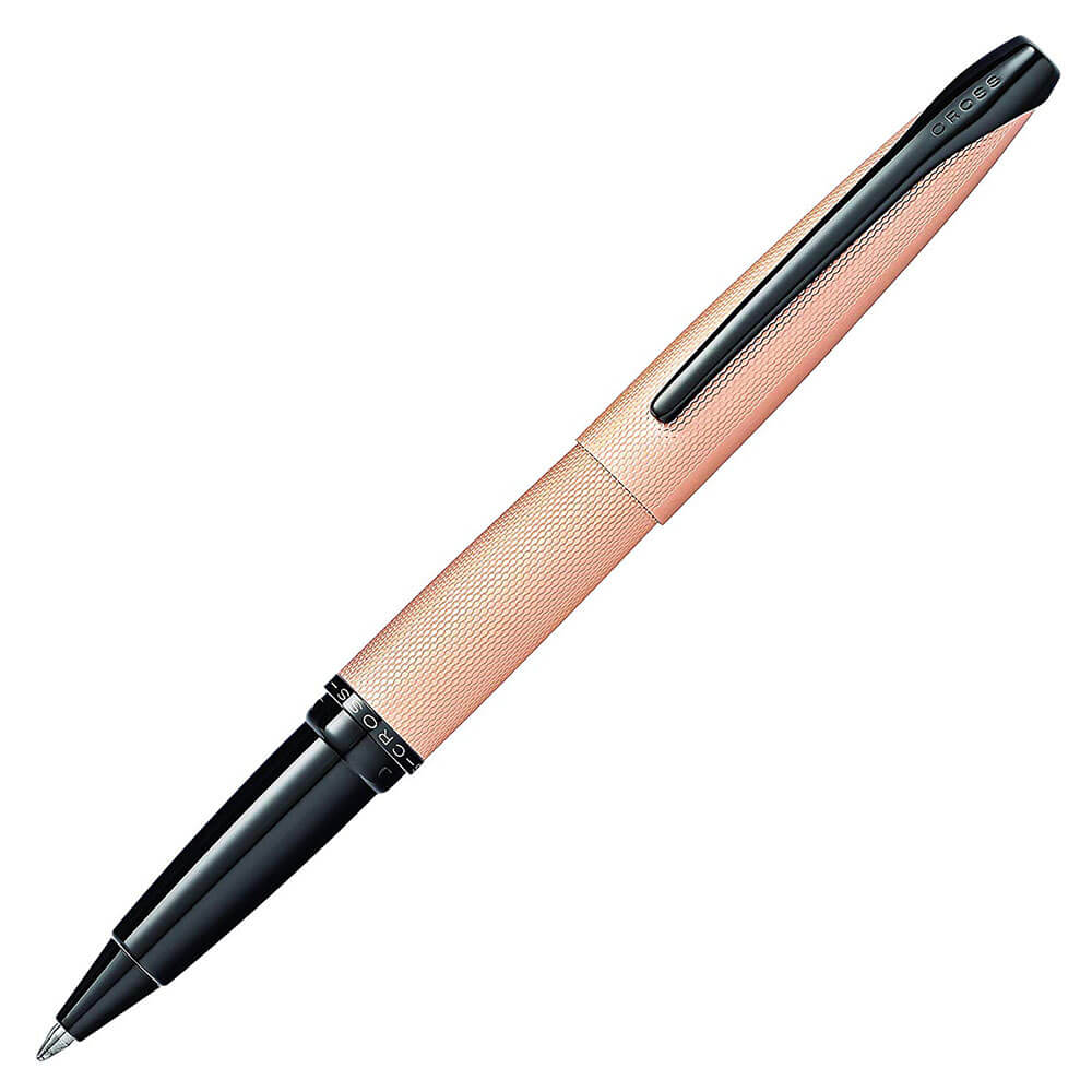 Penna diamante incisa con oro rosa ATX