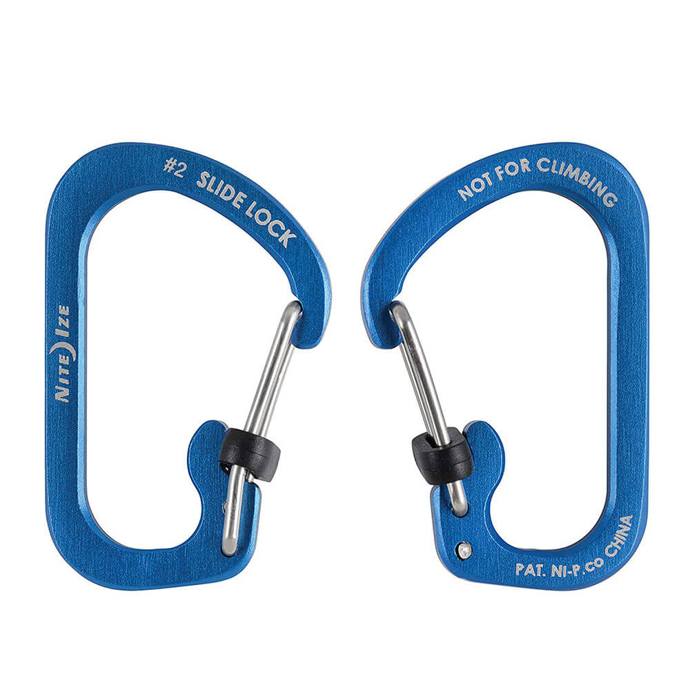 Slidelock Carabiner Aluminium