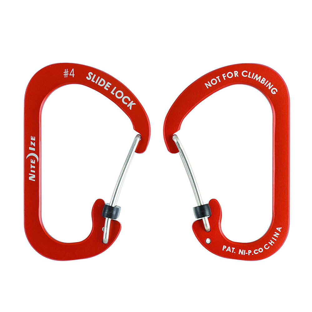 Alumínio de Slidelock Carabiner