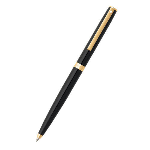 Sagaris Gloss Black/Gold Trim Pen