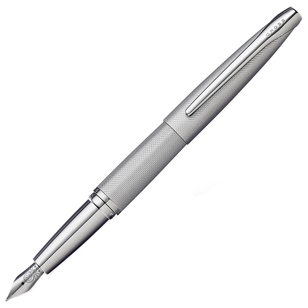 Cross Atx Sandblast Fundain Pen (Titanium Grey)