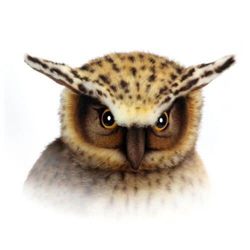 Hansa Fish Owl (40cm H)