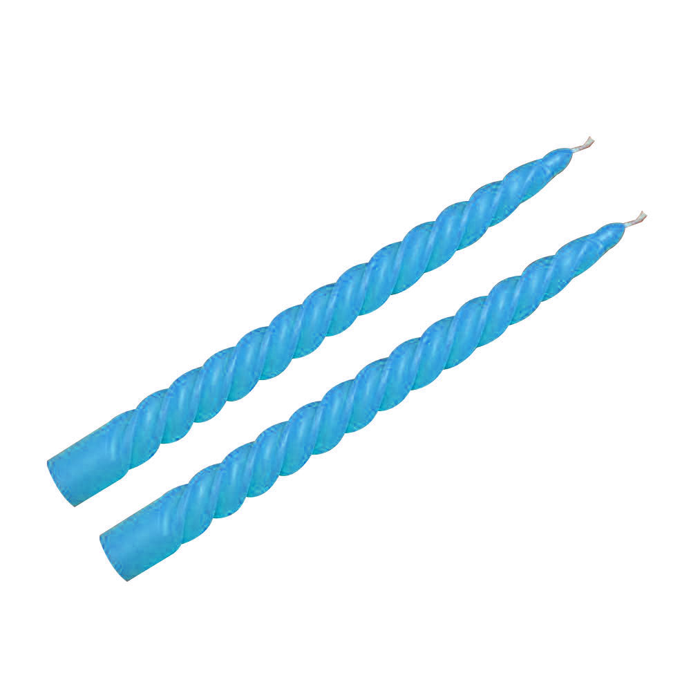 Paddywax Twisty konisk snoede stearinlys 10 "(2 stk)