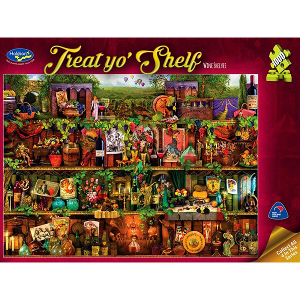 Holdson Treat Yo'shelf Puzzle 1000 stk