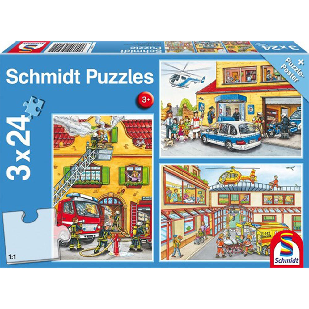 Rompecabezas schmidt 3x48pcs