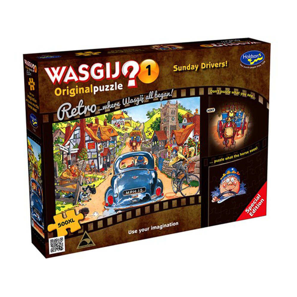 Holdson wasgij retro puzzle 500xl