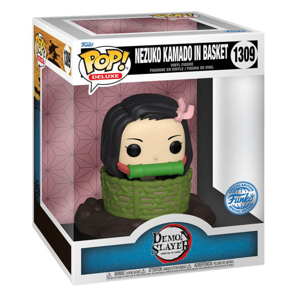 Demon Slayer Nezuko in Basket US Exclusive Pop! Deluxe