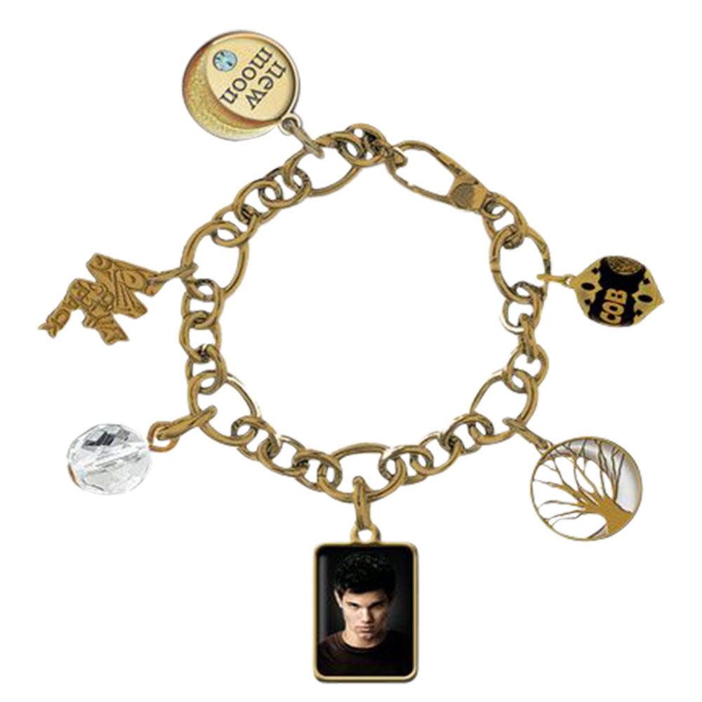 Twilight New Moon Jewellery Chunky Charm Bracelet (Jacob)