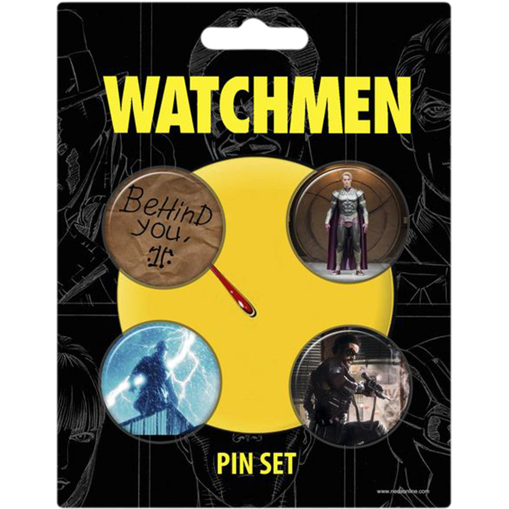 Watchmen Pin Conjunto de 4