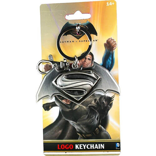 Batman v Superman Dawn of Justice Movie Logo Keychain