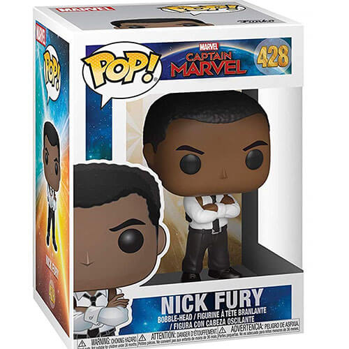 Captain Marvel Nick Fury Pop! Vinyl