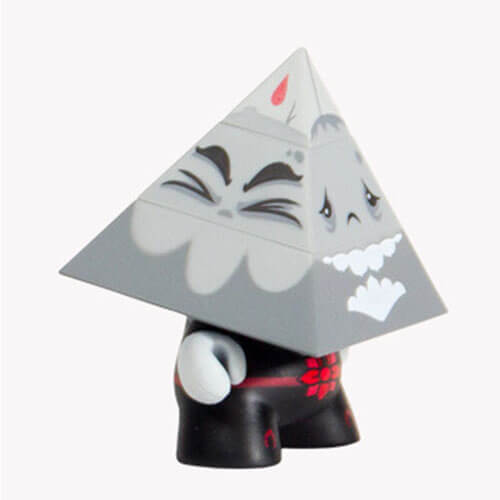 Dunny 3" Pyramidun Grey Dunny Vinyl