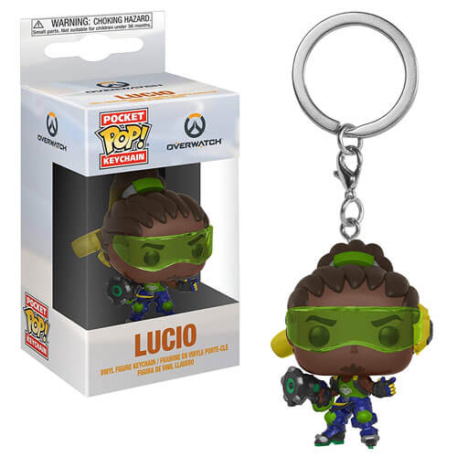 Overwatch Lucio Pocket Pop! Keychain