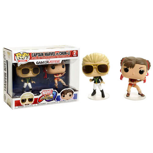 Marvel v Capcom Infinite Captain Marvel v Chun-Li US Pop 2Pk