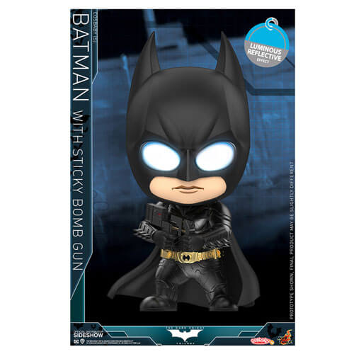 Batman Dark Knight with Sticky Bomb Gun UV Cosbaby