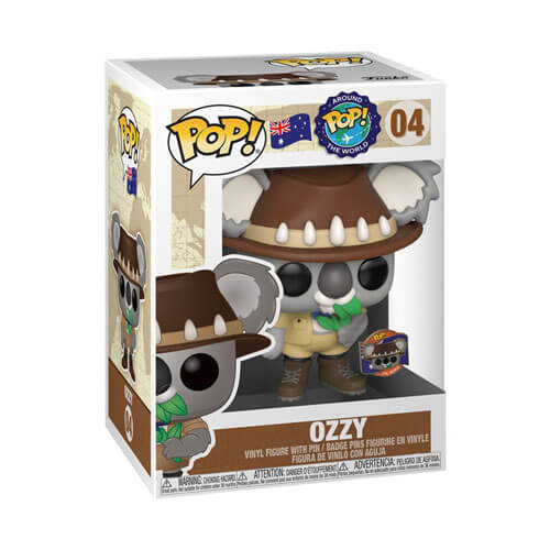 Funko Around the World Ozzy Koala (Australia) Pop with Pin