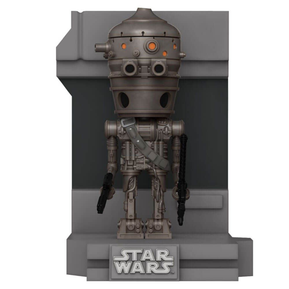 Star Wars IG-88 Metallic US Exclusive Pop! Deluxe Diorama