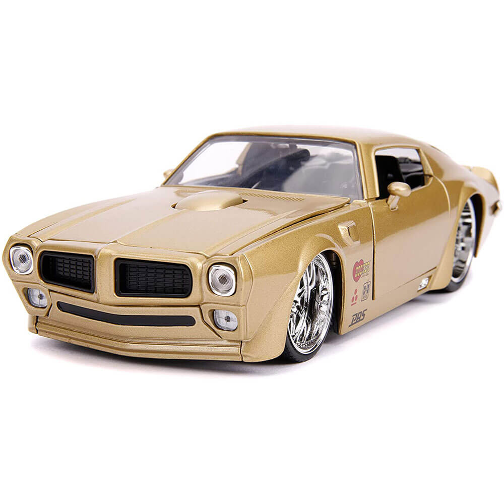 Pontiac Firebird 1972 1:24 Skala diecast fordon