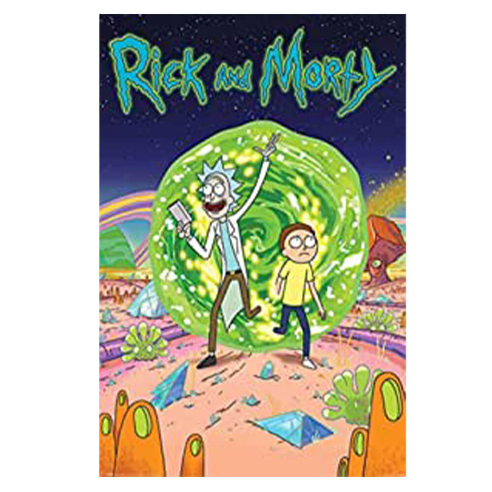 Impact Rick og Morty Poster (61x91,5cm)