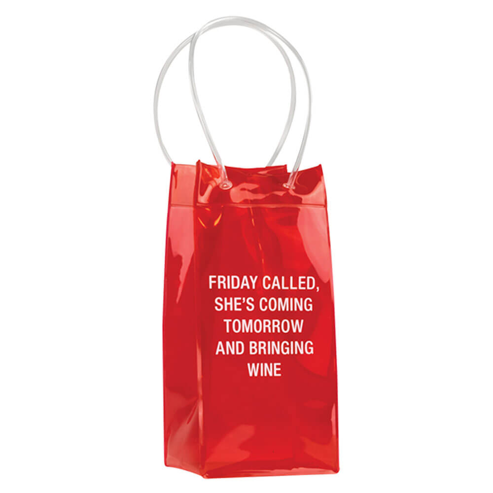 Di lo que PVC Wine Tote