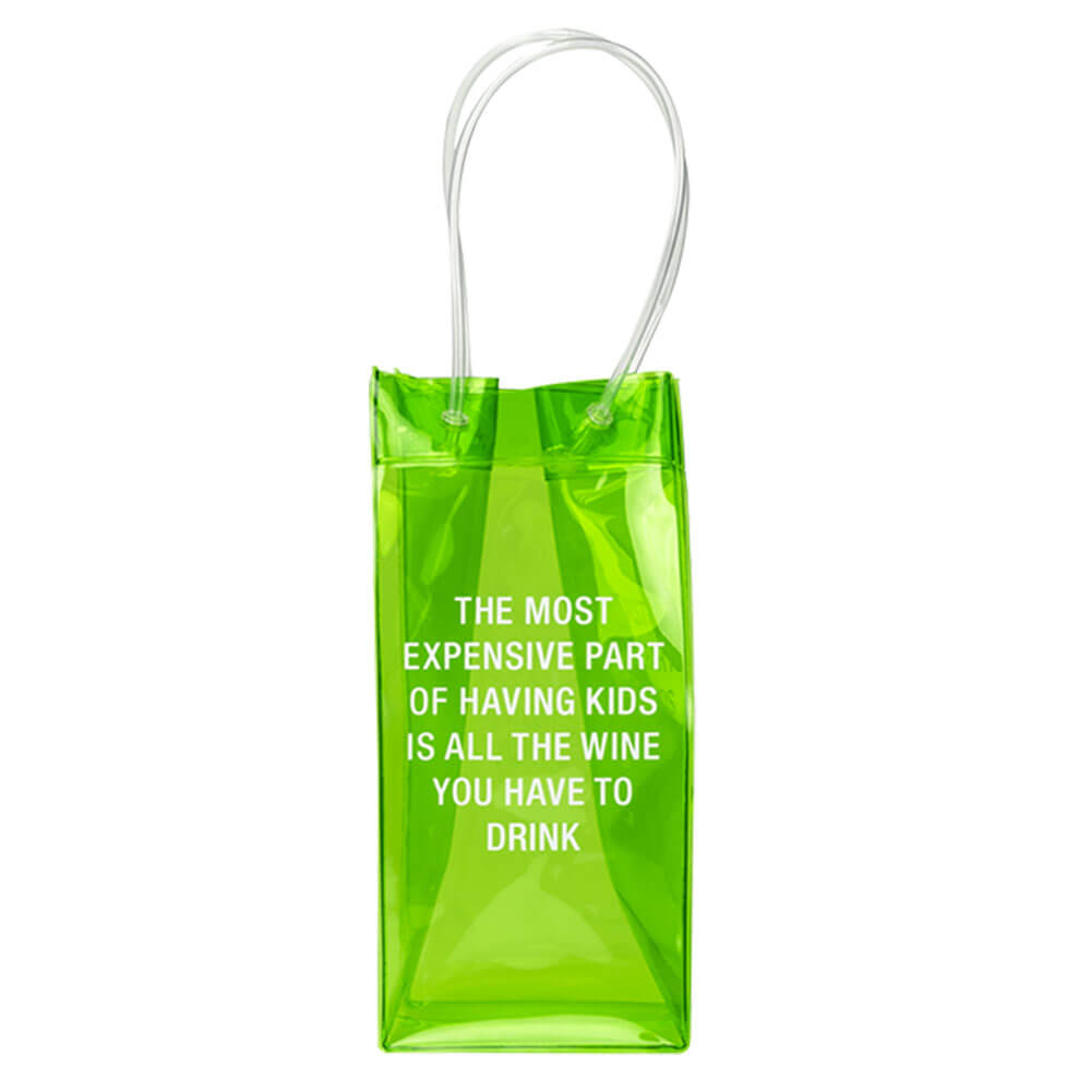 Sig hvad PVC Wine Tote