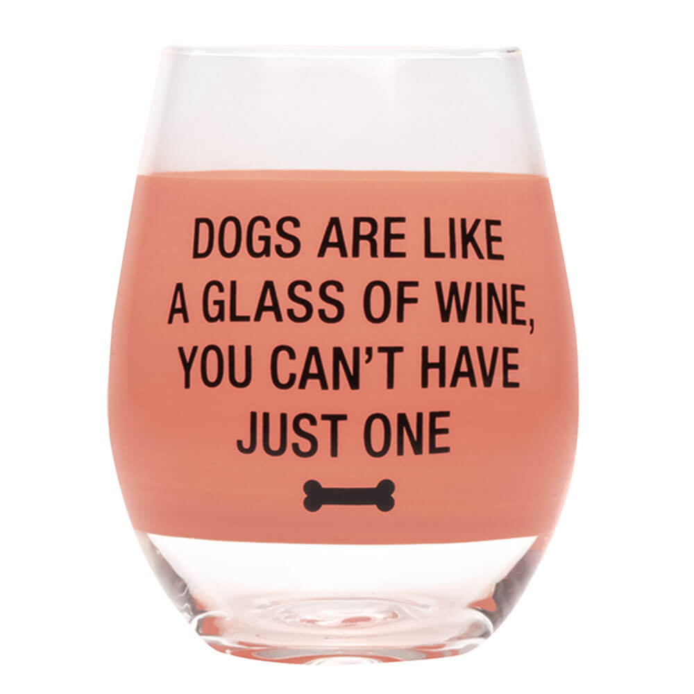 Say What Wine Glass