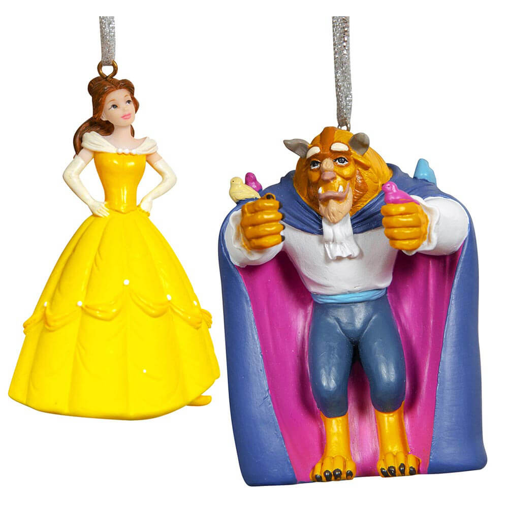 Disney Xmas Hanging Ornament Beauty and the Beast