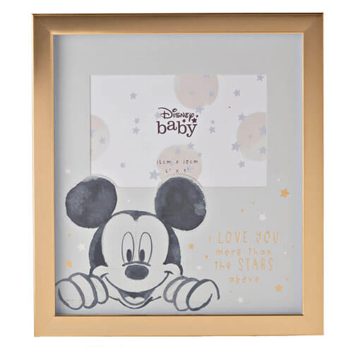 Disney Gold Edge Photo Frame (6x4in)