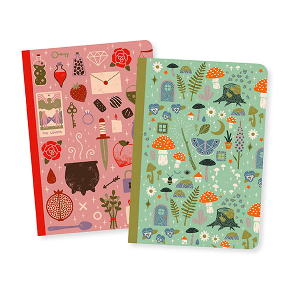 Djeco Little Notebooks (uppsättning av 2)