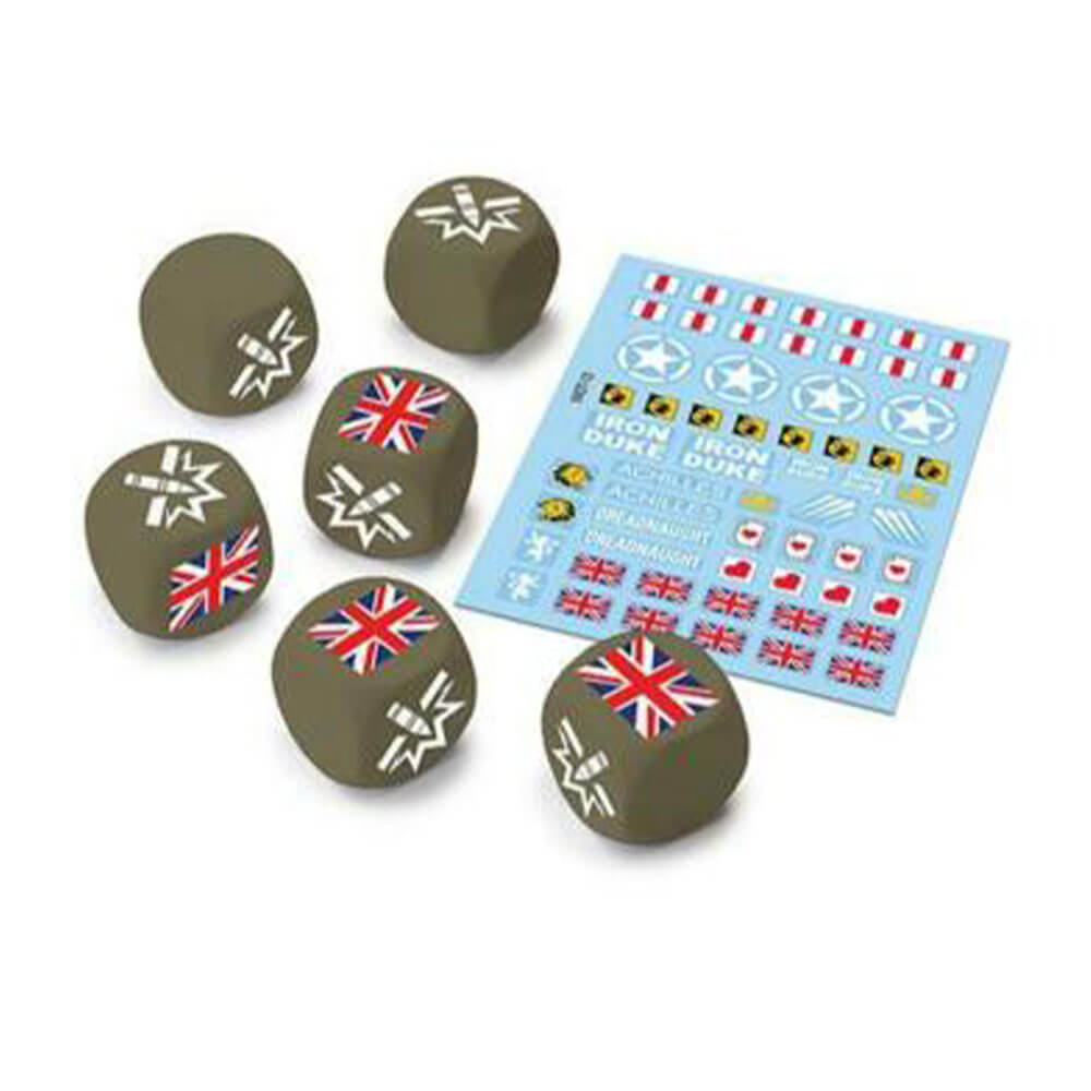 World of Tanks Minis Game Mise à niveau Pack Dice Set