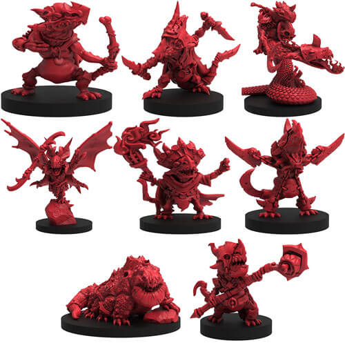 Epic Encounters Shrine of the Kobold Queen Miniatures Game