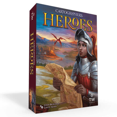 Cartographers Heroes Board Game