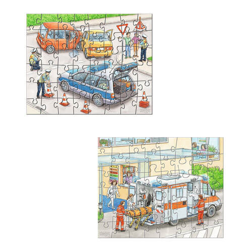 Emergency Vehicles Puzzles