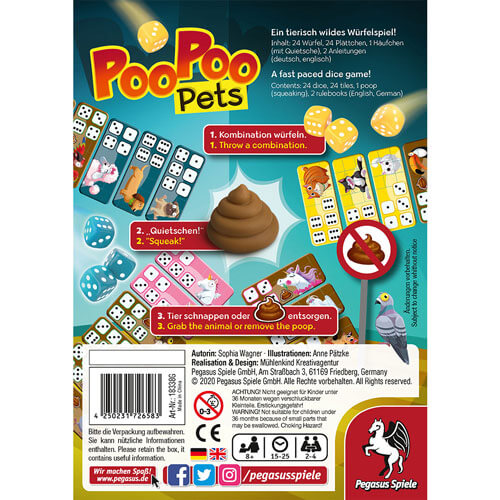 Poo Poo Pets Board Game