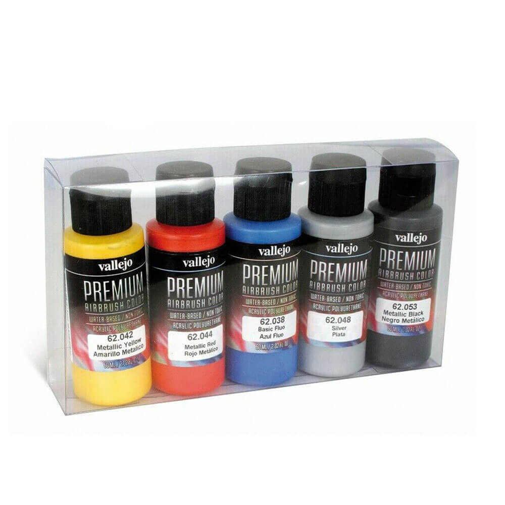 Vallejo Premium Color Paint Set på 5