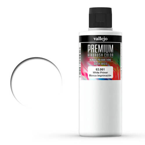 Vallejo Premium Colour White Primer 200mL