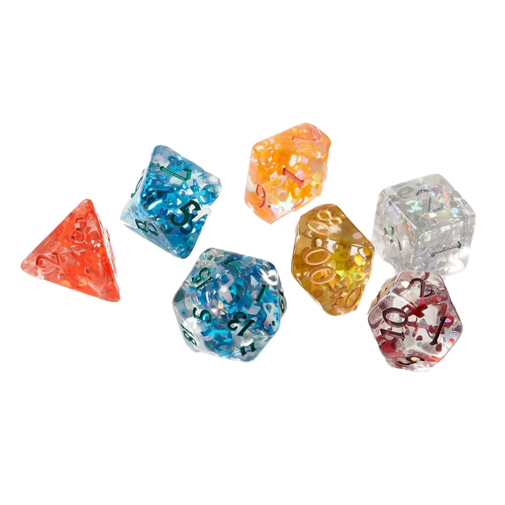 Sirius Resin DICE SET 7PCS