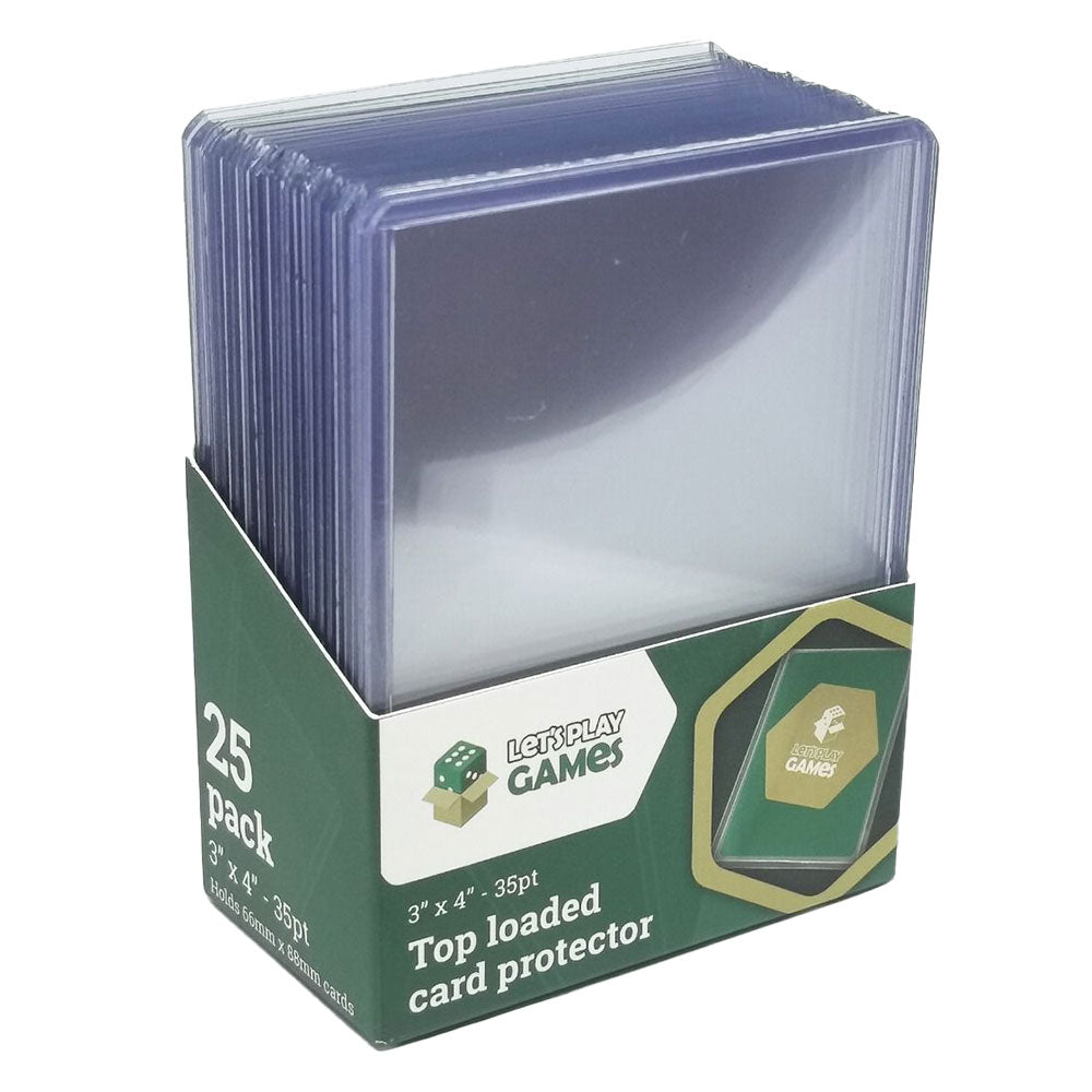 Protecteur de carte chargée sur le dessus de GPL 3x4 "25pcs