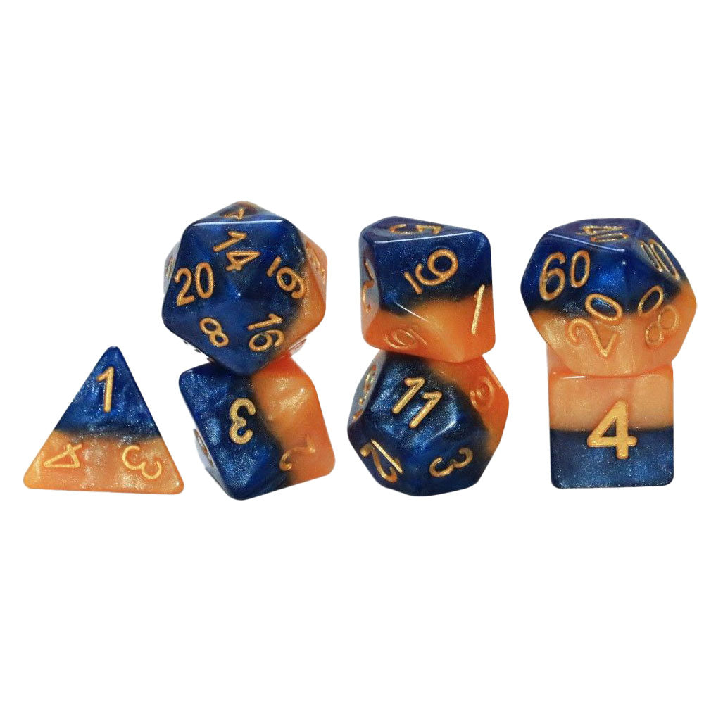 GateKeeper Glitter Halfsies Dice Set