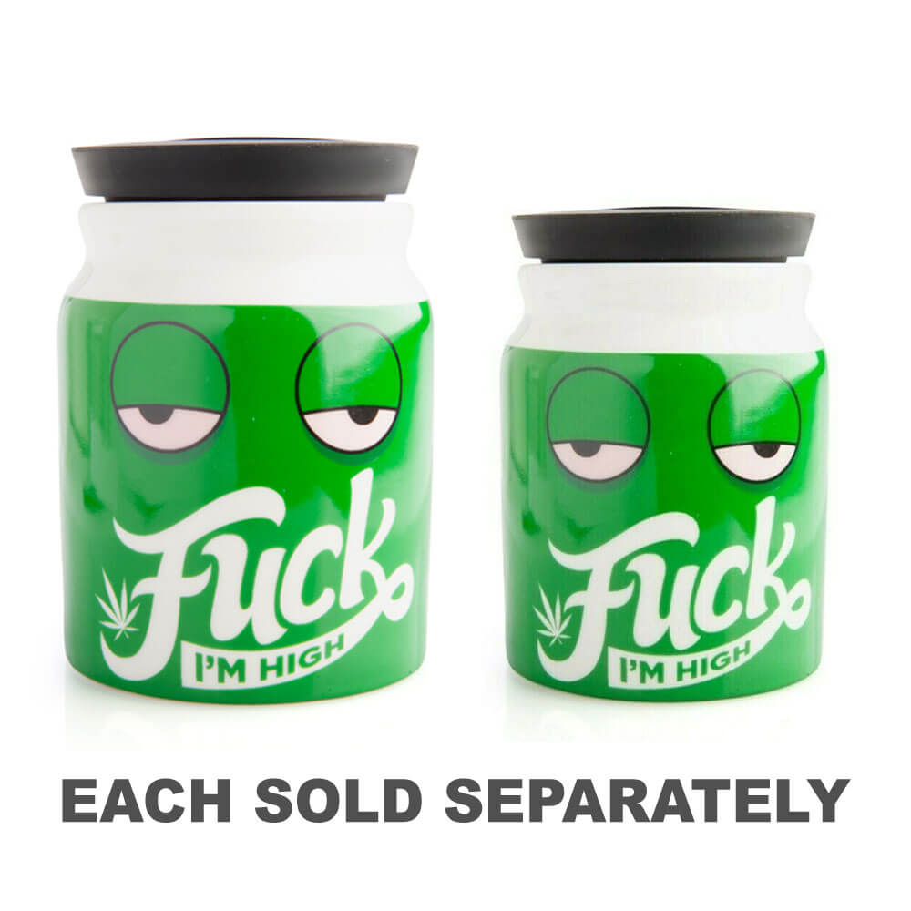 F*ck I'm High Stash It! Storage Jar