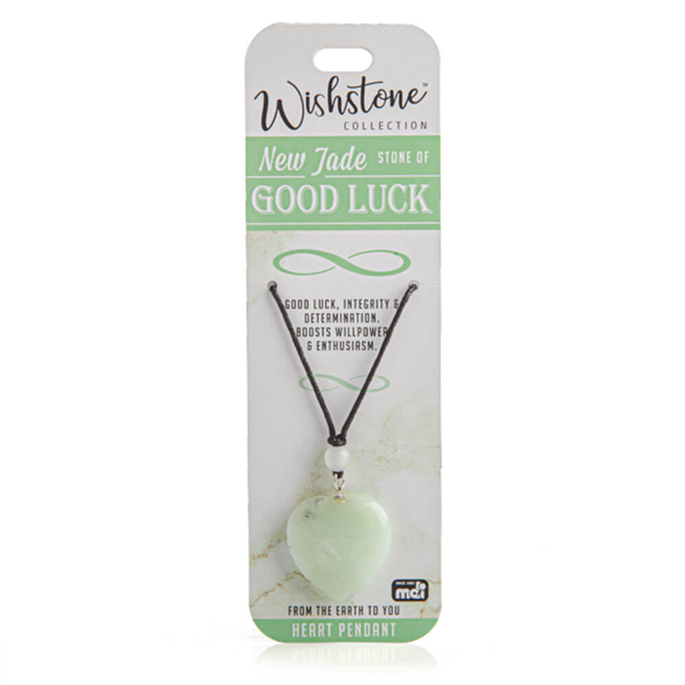 Wishstone Collection New Jade Heart Pendant