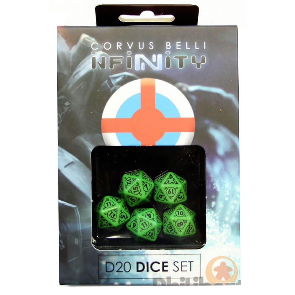 Set di dadi Infinity D20