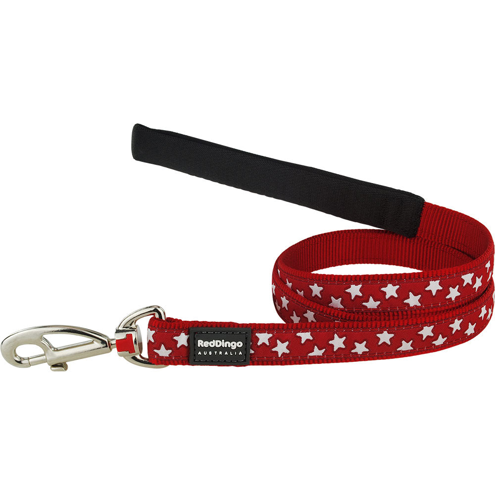 Star Dog Lead (vermelho)